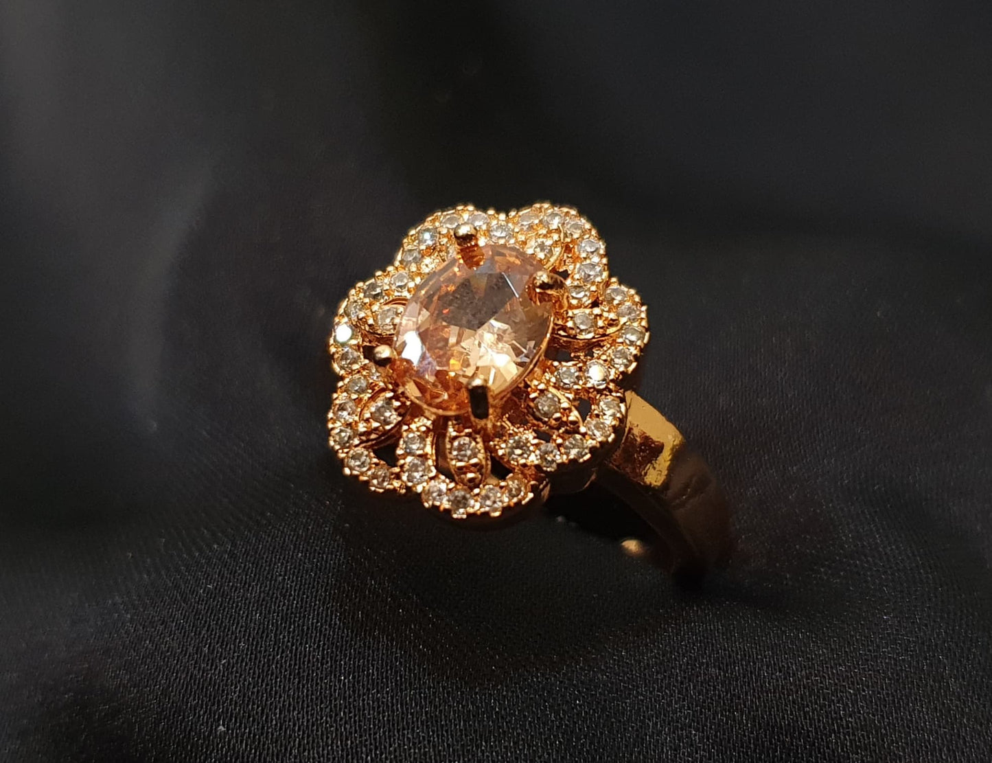 Fancy Stone Rings - China Gold