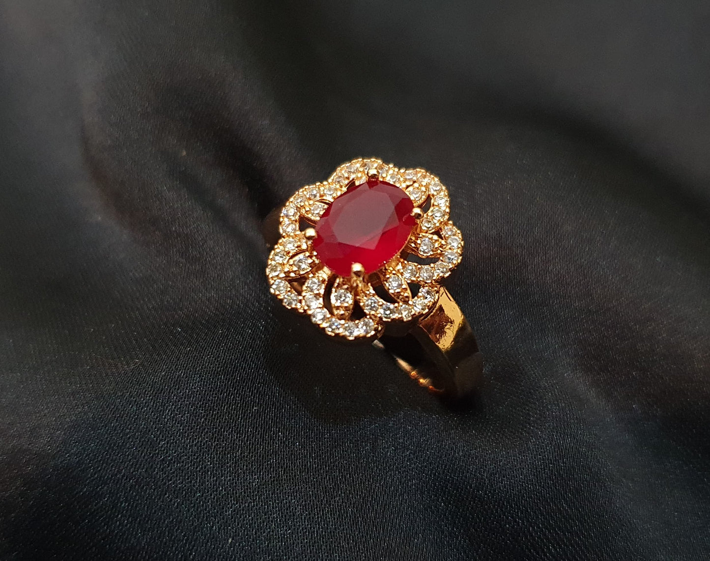 Fancy Stone Rings - China Gold